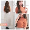 AQUADOLL wgt803-B-SBR Wig, Selene V-line, Long Extension, 3 Type, Arrangement,