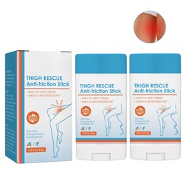 Guegine 2 PCS Anti Chafing Cream,Sticks Anti Chafe Stick,Anti Chafe Balm Breathable Anti-Sweat Skin Protection Suitable for Heels Forearms Thighs Legs Skin Protection