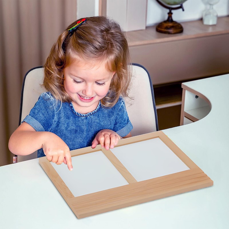 Adena Montessori Metal Inserts Tracing Tray - Fun and Engaging
