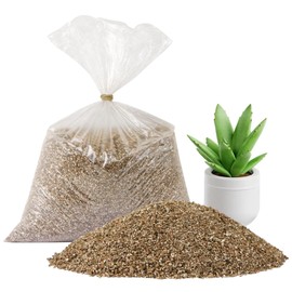 MIDELONG 7oz Vermiculite, Organic Vermiculite for Plants Soil Amendments Bulk Additive for Potted and Garden, to Maintain Soil Moisture and Plant Growth(1-3mm)