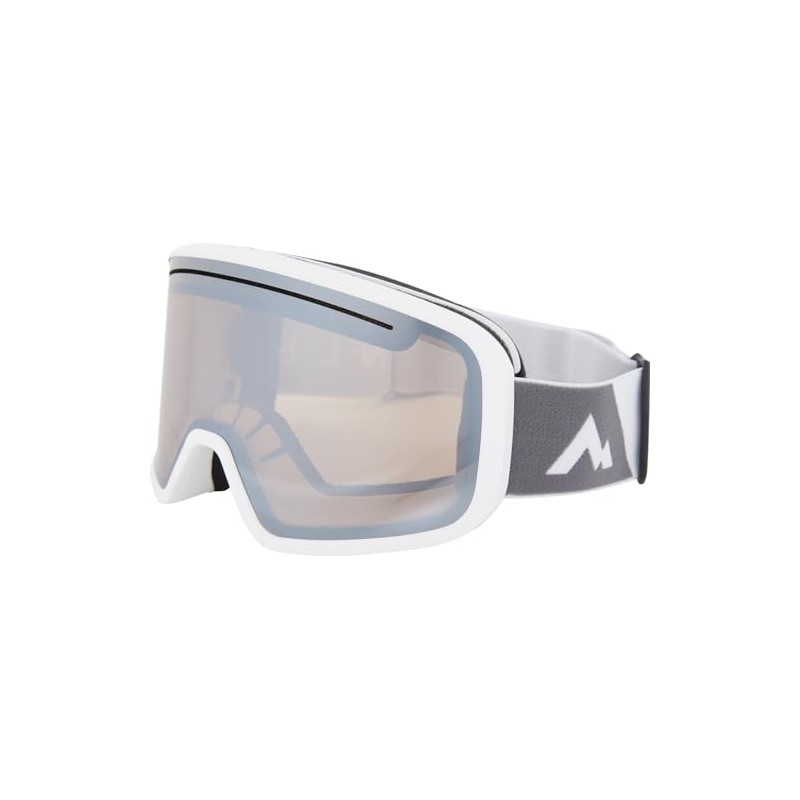 McKinley Men's Base Plus Mirospec2 Ski Goggles, White/Grey, One Size