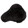 Reissner Lambskin Bicycle Saddle Cover Lambskin Combined with Faux Fur