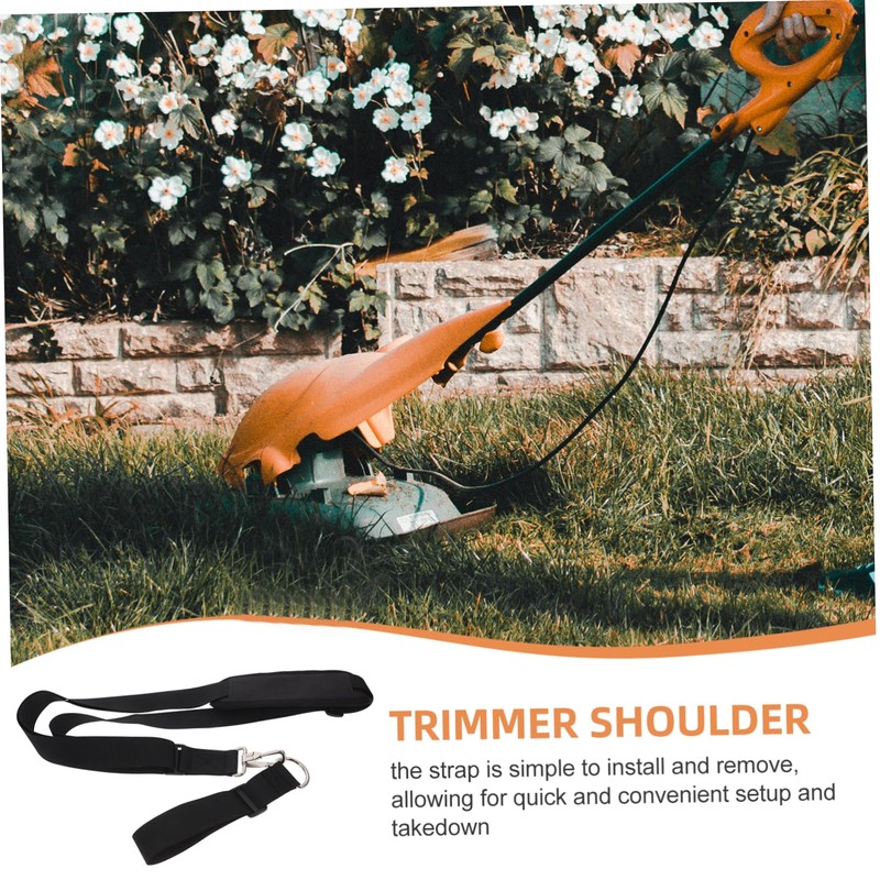 BESPORTBLE Adjustable Grass Trimmer Shoulder Strap Ergonomic Design for Enhanced