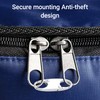 9 pcs Zipper Clips Anti Theft Deterrent Backpack Lock Zip