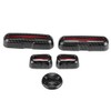 5 pcs Carbon Fiber Style Car Electric Seat Control Switch