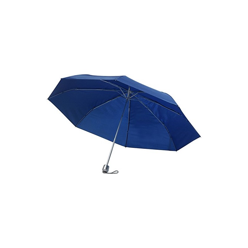 Aluminium pocket umbrella made of 210T polyester, hand opener, aluminium