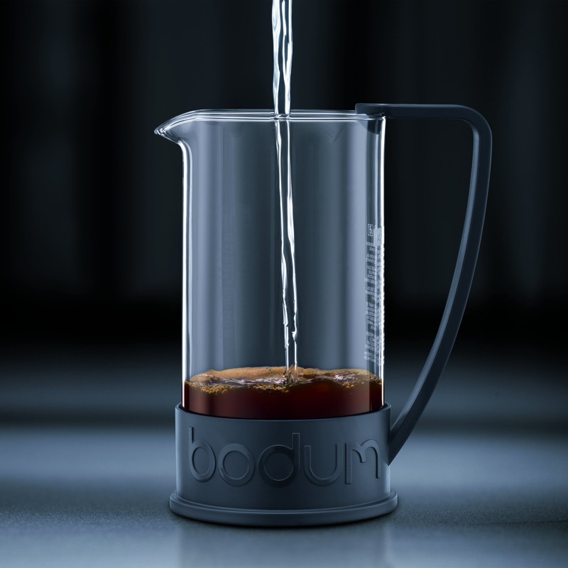 Bodum 51oz Brazil French Press Coffee Maker, High-Heat Borosilicate Glass,