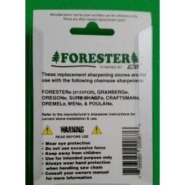 Forester 13/64 5 PACK CHAINSAW SHARPENING STONE THREADED FITS GRANBERG 12V FOR .325 CHAIN