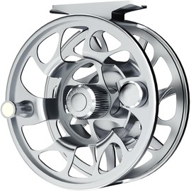 ASHCONFISH Fly Reel Spool CNC Machined Aluminum Fly Fishing Reel Left/Right Interchangeable Lightweight (9/10)