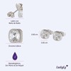 LuckyLy Aretes Mujer Plata con Zirconia Cúbica – Joyería y