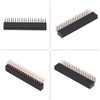 3 Pieces 2.54mm 2 X 20 Pin Female Double Row
