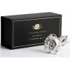 BESZONE Solid Pure Tin Rose 10Th Anniversary Gift Handcrafted Sculpture