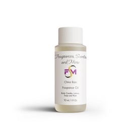 China Rain Fragrance Oil - 1 Fl Oz Plastic Bottle (30ml)