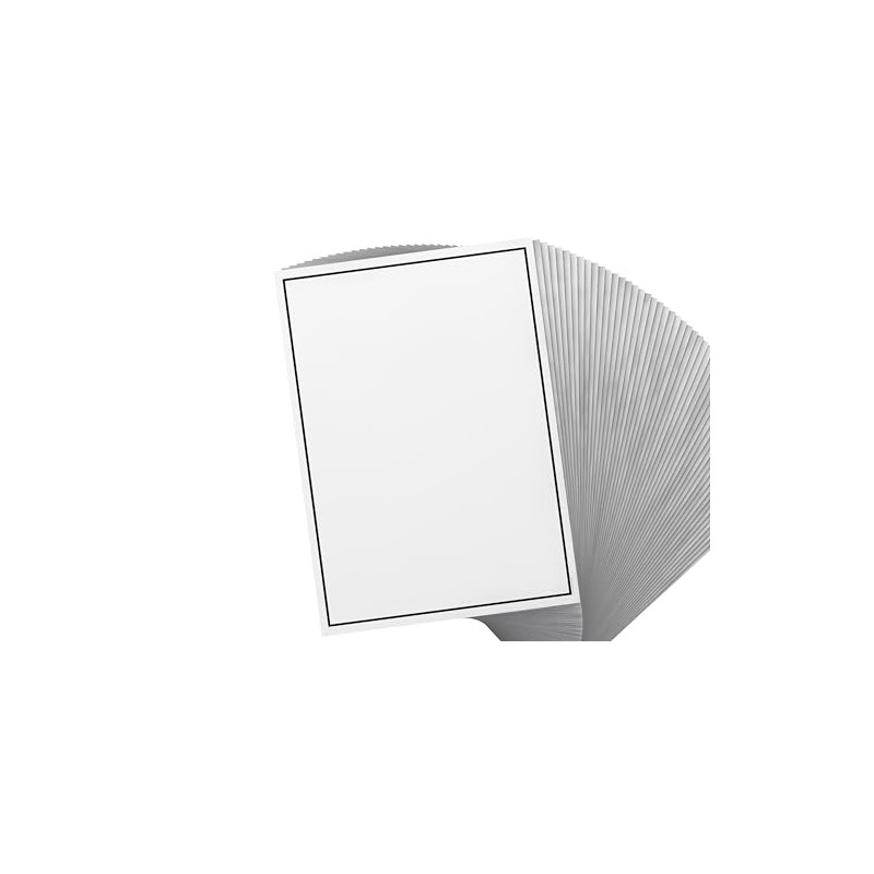 Mourning Paper "Trauerrand", 20 Sheets of A4, 100 g/m², High-Quality