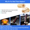 Thread Adapter,Akozon Universal Car Auto Gear Stick Shift Shifter Knob