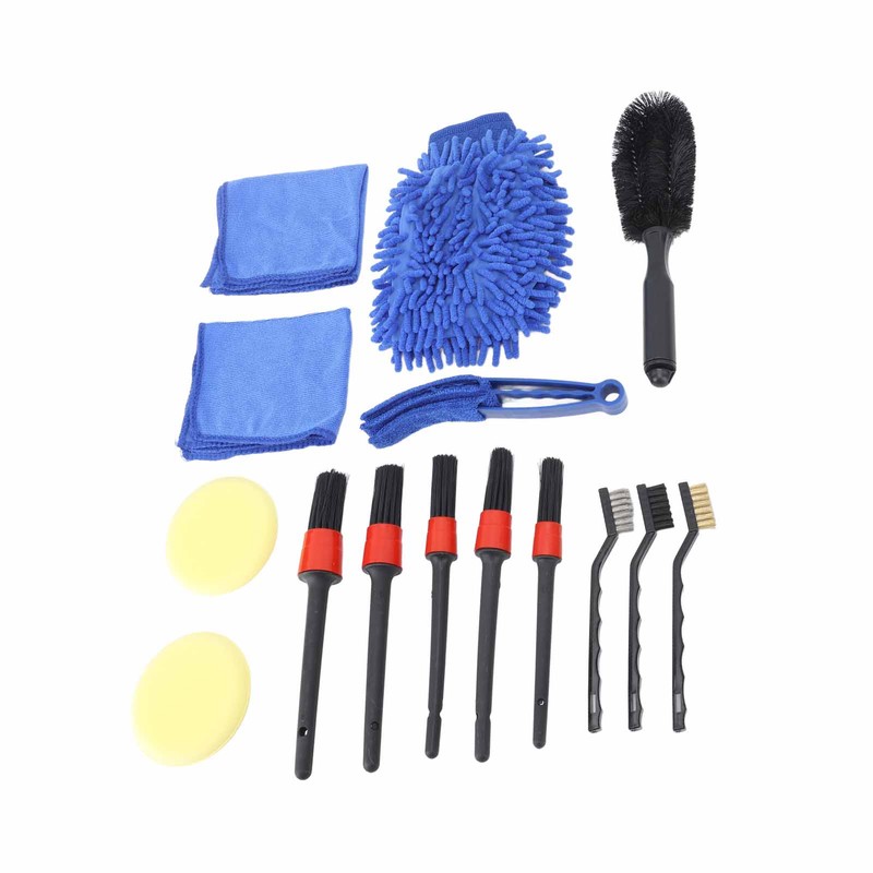 Car Cleaning Brushes Kit Highly Efficient Reliable Versatile Rugged Car