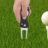 FUZVOL Golf Divot Repair Tool, Divot Tool with Pop-up Button,