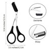WLLHYF 3 Pieces Eyebrow Shaping Cutting Scissors Trimmer with Removable