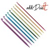 addi Duett Crochet Hooks with Needle Tip 5.50mm