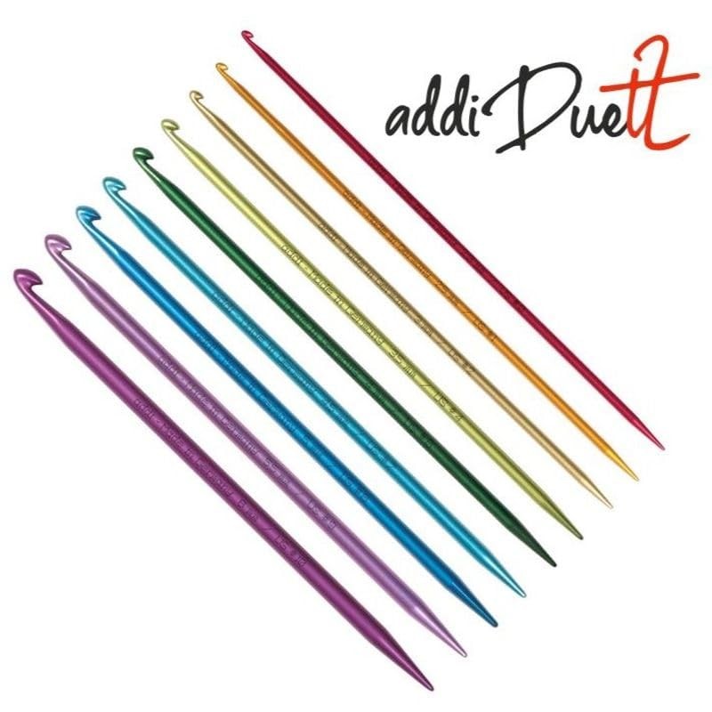 addi Duett Crochet Hooks with Needle Tip 5.50mm