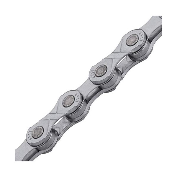 KMC e11 EPT Bicycle Chain, Silver, 126L