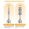 Rolybag Mandrel Nail Drill Bit, Mandrel Bit for Small Sanding