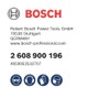 Bosch 3x EXPERT SDS plus-7X Hammer Drill Bit Set (for