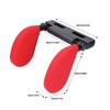 Car Headrest Pillow PU Adjustable Head Neck Support Rest Pillows