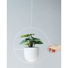 ABETREE Hanging Planter Indoor Modern Boho Plant Pot Metal Wall