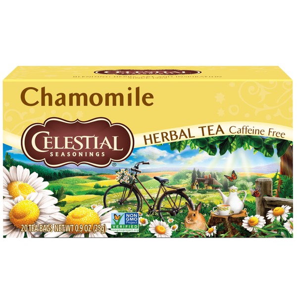 Celestial Seasonings Herbal Tea, Chamomile, 20 Count