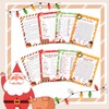 CCINEE 54 Pcs Christmas Trivia Party Game Cards,Christmas Word Search