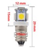 GutReise 10pcs E10 6V Warm White LED Bulbs Light Lamps