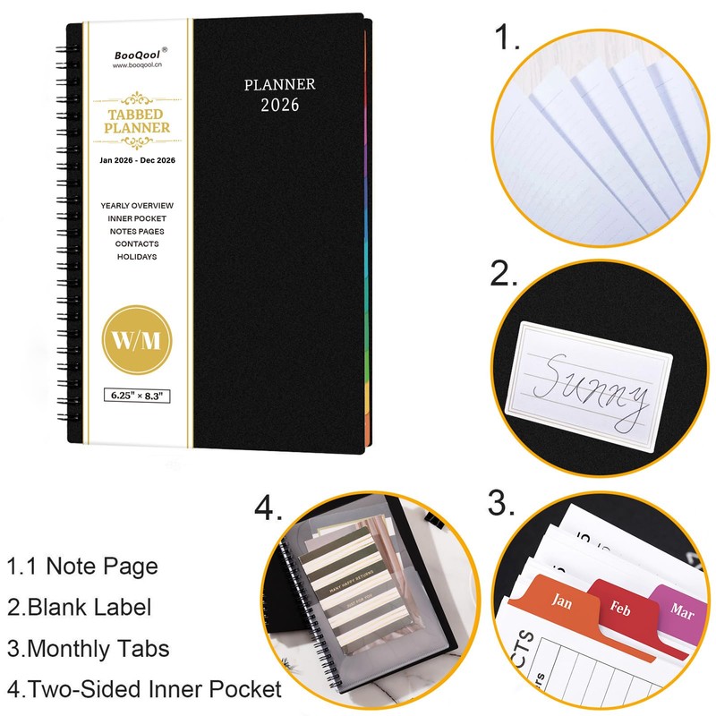 2026 Planner - Planner 2026, 2026 Planner Weekly and Monthly
