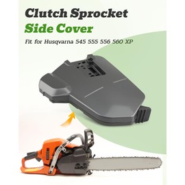 Vudajuley Clutch Sprocket Side Cover Assembly Fit for Husqvarna 545 555 556 560 XP Chainsaw Replace 501846101