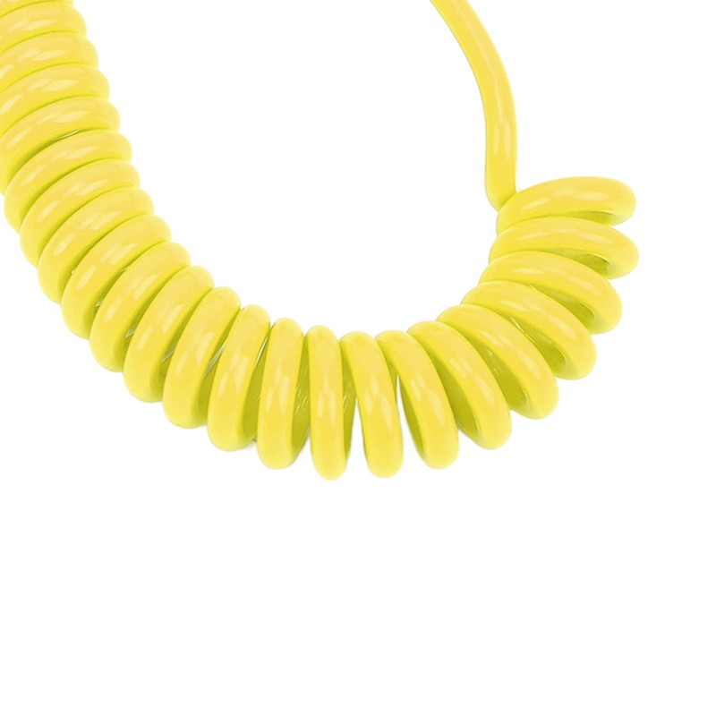 Surfing Foot Rope 7mm 10ft Coiled Spring High Elastic Adjustable