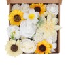 Artificial Flowers Combo Box Set Fake Flowers for DIY Wedding