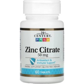 Unbranded Healthcare Zinc Citrate Tablets 50Mg, 60 Count