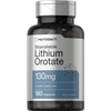 Horbäach Lithium Orotate 130mg | 180 Capsules | Non-GMO, Gluten