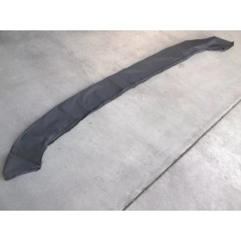 Unbranded/Generic BLACK BIMINI TOP BOOT COVER MARINE BOAT shade canopy 73-78" 74 75 76 77 78 sock