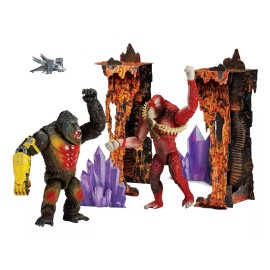 Playmates Toys Godzilla X Kong: Kong Vs Skar King Set 2 Figuras New Empire