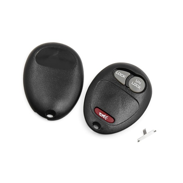 ACROPIX 3 Buttons Keyless Entry Remote Fob Cover for Car