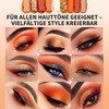 Docolor Eyeshadow Palette Orange Gemstone Make Up Palette Vegan Formula