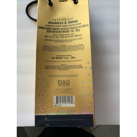 BAG Sparkle and Shine Body Collection Vanilla Cream Bath Set New Birthday Gift NWT