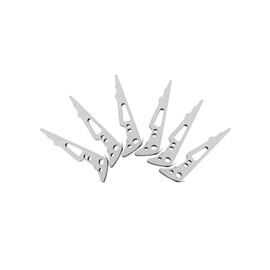 New Archery Products Killzone Replacement Blades for Killzone Maxx 100 Grain 2 3/8" Cutting Diameter Mechanical Broadheads with Cut-On-Contact Tip (6 Pack)