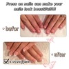 RIICFDD Fall Pres On Nails - Short Almond Shape Acrylic