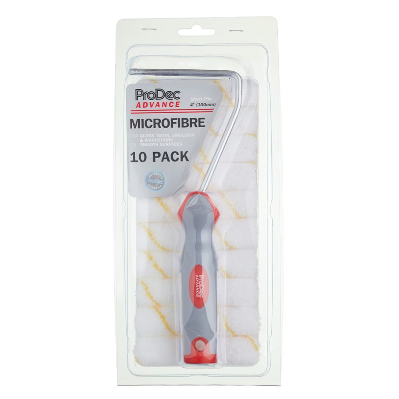 PRODEC ADVANCE 10 pk 4" /100mm SHORT PILE MICROFIBRE ARRF001