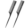 Rat Tail Comb Parting Comb：2Pcs Rat Tail Combs for Women，Fine