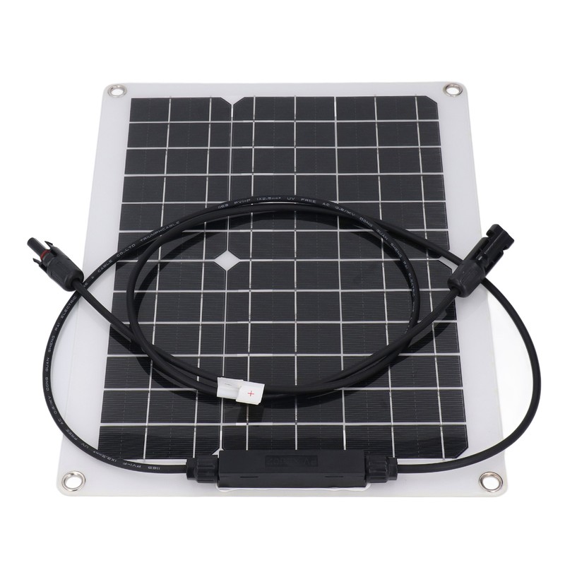 Small Solar Panel Flexible Kit 18V 15W for Battery Charging