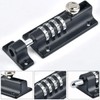Combination Bolt Lock, Lock Combination Locking Bolt 4 Digit Sliding