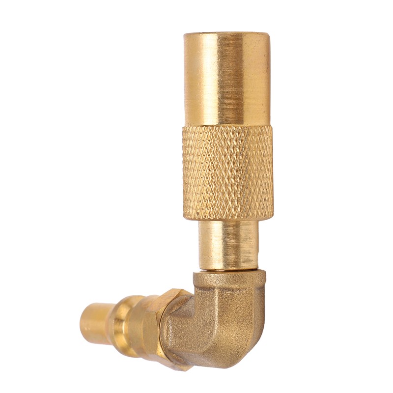 Propane Refill Adapter 9/16 to 1/4 Compact Connection Good Sealing